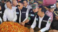 Dandim 0833 Bersama Forkopimda Tinjau Pasar Induk Gadang dan Gudang Bulog