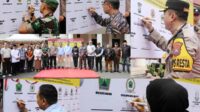 Deklarasi damai jajaran pemerintah dan masyarakat Kota Malang. (ist) - Kapolresta Malang Kota: Deklarasi Damai Bukan Sekedar Seremonial