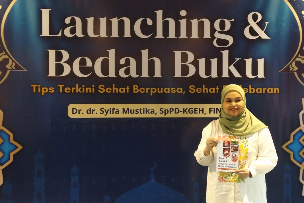 dr Syifa Mustika Launching Buku 'Tips Terkini Sehat Berpuasa, Sehat Berlebaran'