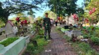 Babinsa Sukun bakti nyata jaga keamanan dan ketertiban di TPU Sukun. (ist) - Babinsa Sukun Bakti Nyata Jaga Keamanan dan Ketertiban di TPU Sukun