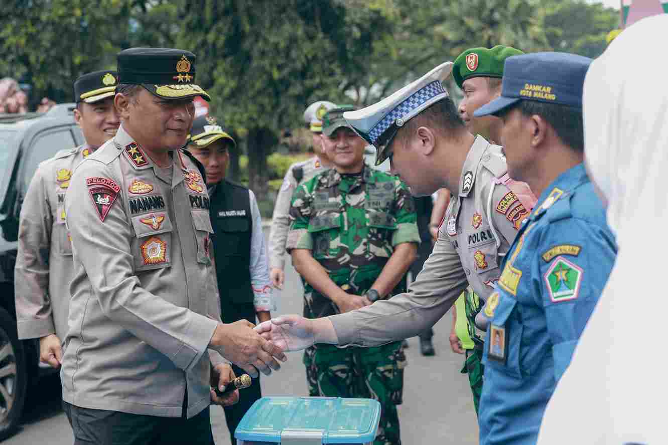 Kapolda Jatim Cek Posyan dan Pospam di Malang Raya, Pastikan Kenyamanan Pemudik