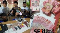 Polres Batu Berhasil Ungkap Kasus Peredaran Uang Palsu, Tiga Tersangka Asal Blitar Diamankan