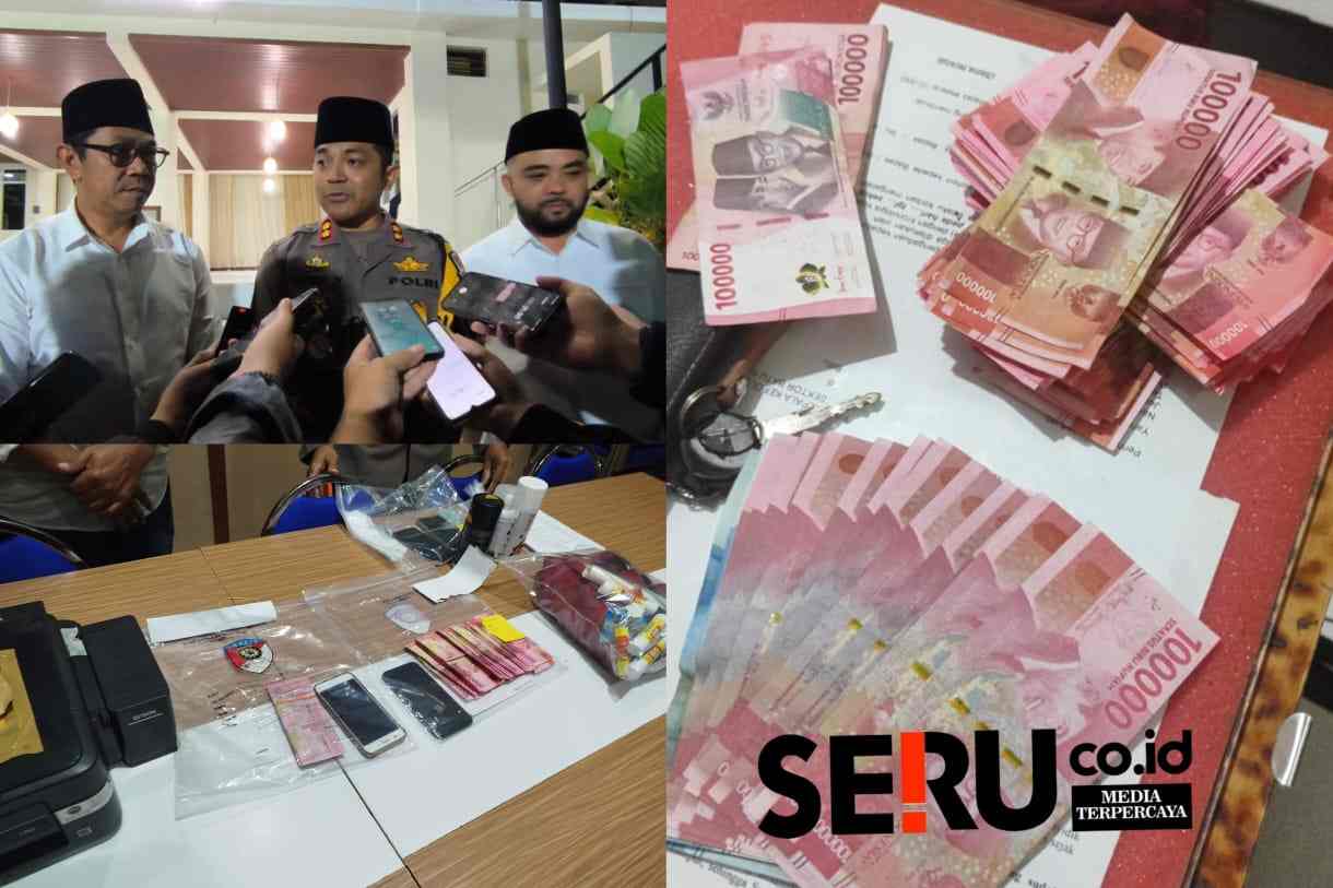 Polres Batu Berhasil Ungkap Kasus Peredaran Uang Palsu, Tiga Tersangka Asal Blitar Diamankan