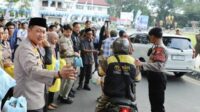 Kapolresta Makota Bersama Forkopimda, GMNI Jatim Kerja Bakti & Baksos 2.000 Paket Sembako