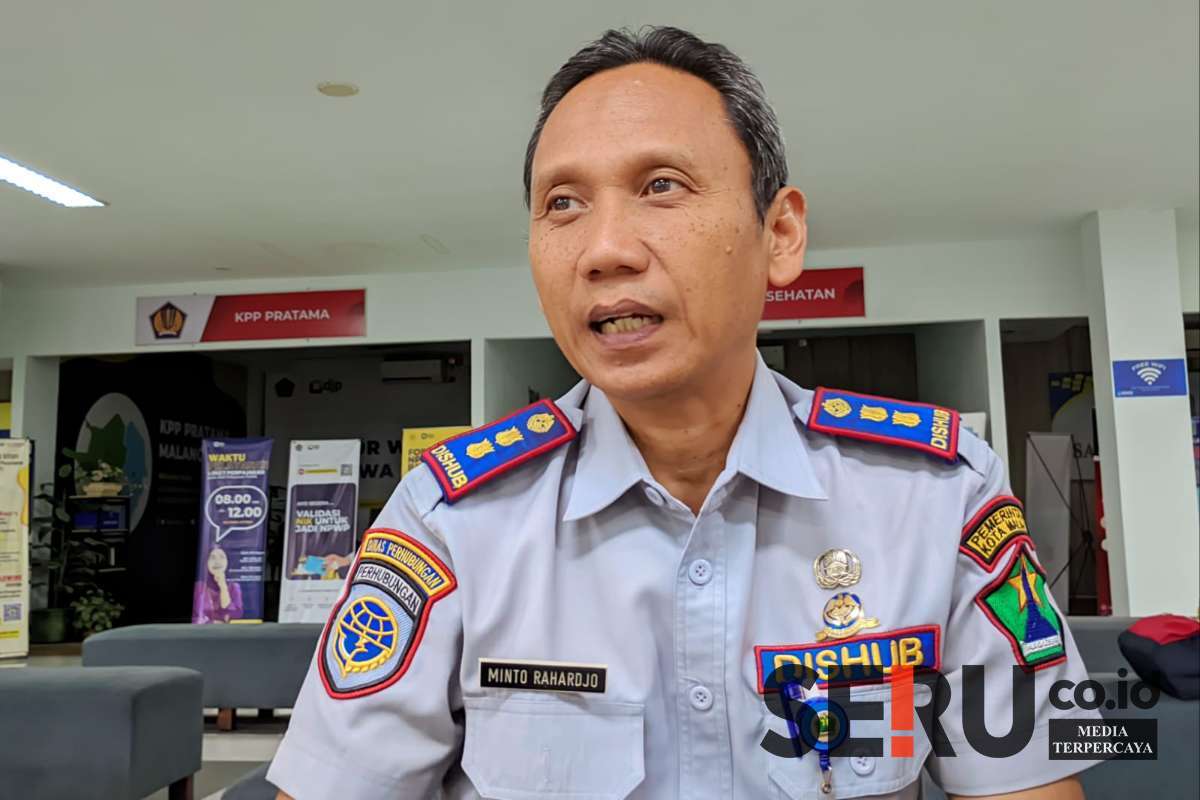 Kepala Bidang Angkutan Dinas Perhubungan Kota Malang, Minto Raharjo mengungkapkan, banyak yang belum mengetahui informasi. (ws13) - Kuota Mudik Gratis Kota Malang Ditambah 200, Dishub: Banyak Belum Tahu