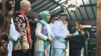 Ratusan Warga Sambut Kepulangan Wali Kota Batu Dari Retret Magelang