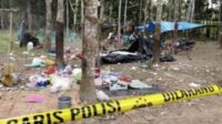 Lokasi judi sabung ayam di Way Kanan Lampung. (ist) - Dugaan Setoran Judi ke Oknum TNI-Polri, Babak Baru Kasus Gugurnya Tiga Polisi di Lampung