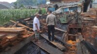 Lokasi kejadian kebakaran di Kecamatan Poncokusumo. (ist) - Tempat Pengrajin dan Pengolahan Kayu di Poncokusumo Terbakar, Pemilik Rugi hingga Belasan Juta