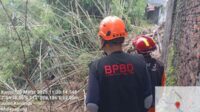 Enam Rumah Warga Graha Sengkaling Dau Berpotensi Longsor Susulan
