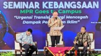 MPR RI menekankan pentingnya transisi energi serta peran perguruan tinggi sebagai pusat riset, inovasi dan pembelajaran. (ws13) - Sambangi UMM, MPR RI Kampanye Urgensi Transisi Energi untuk Perbaiki Kualitas Lingkungan