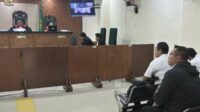 Pembacaan keputusan sidang oleh Ketua Majelis Hakim. (ist) - Tak Setor PPN, Kontraktor di Banyuwangi Divonis Penjara 1 Tahun 10 Bulan