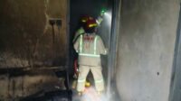 Akibat Korsleting Listrik, Rumah Warga di Gondanglegi Hangus Terbakar
