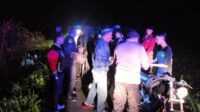 Proses pengaman para terduga pembalap dan kendaran yang digunakan balapan. (ist) - Enam Unit Motor dan Diduga 10 Pembalap Liar Diamankan di Tajinan