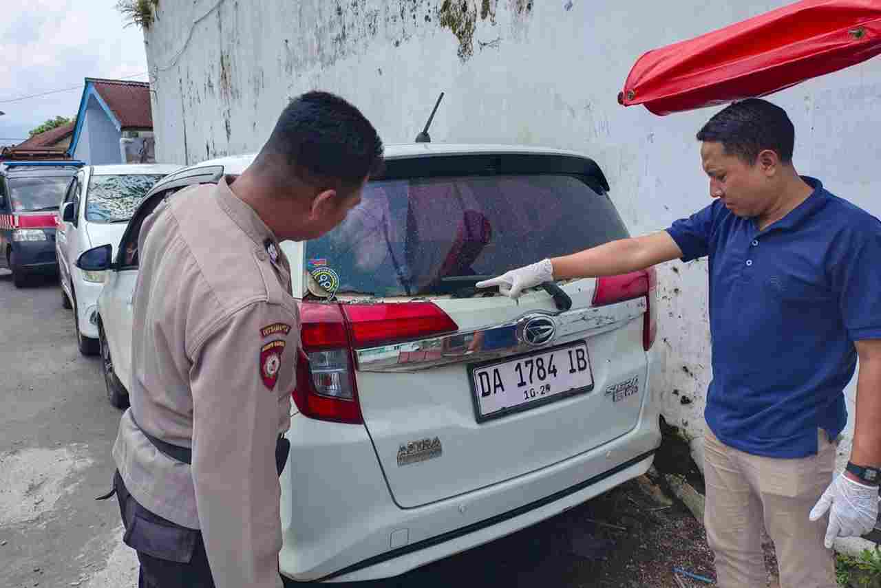Dua Mobil Warga Lawang Dirusak Menggunakan Senjata Api, Polisi Buru Pelaku
