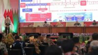 Rakor Pengamanan Mudik Lebaran Bersama Forkopimda Provinsi Jawa Timur. (ist) - Wali Kota Batu Hadiri Rakor Pengamanan Mudik Lebaran Bersama Forkopimda Provinsi Jawa Timur