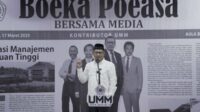 Rektor UMM, Prof. Dr. Nazaruddin Malik SE MSi. (ist) - Rektor UMM: Jurnalistik Bisa Memajukan Bangsa
