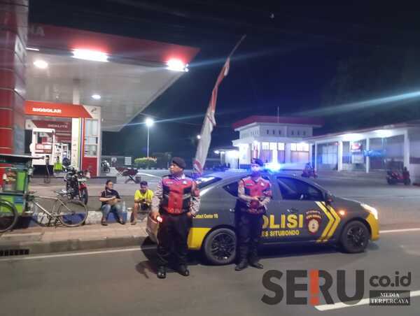 Polres Situbondo Gencar Patroli Biru, Ciptakan Kamtibmas Kondusif Jelang Lebaran