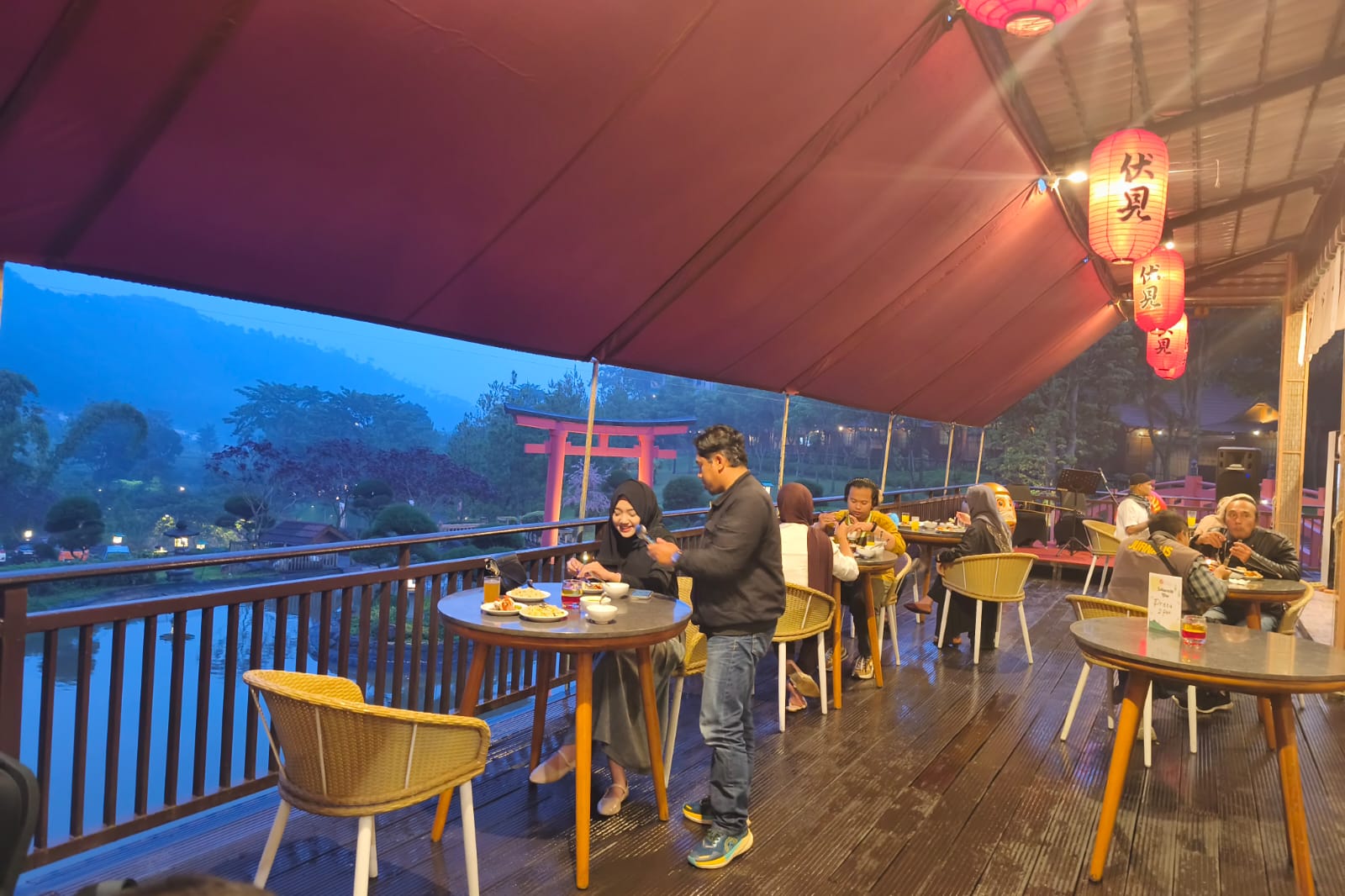 Bukber Seru 2025 di Fushimi Resto The Onsen Hot Spring Resort Kota Batu