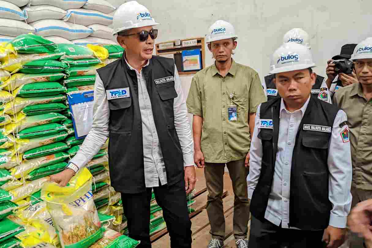 Tinjau Stok Bahan Pokok, Wali Kota Malang:  Sampai Lebaran Aman