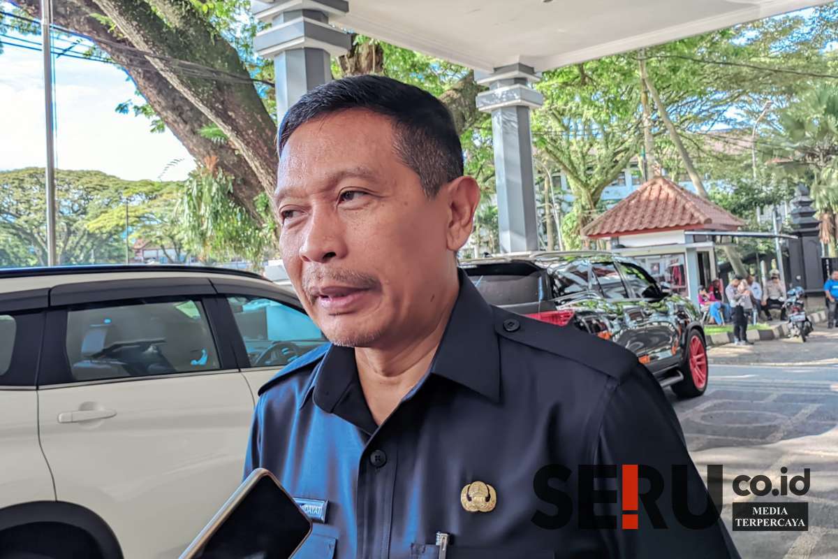 Wali Kota Malang, Wahyu Hidayat buka suara terkait revitalisasi Pasar Besar Malang. (ws13) - Kepastian Revitalisasi Pasar Besar Malang, Wali Kota Malang Tunggu Arahan Pusat