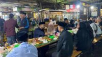 Keseruan Wawali Batu Bukber dengan Paguyuban Pedagang Alun-alun Kota Batu
