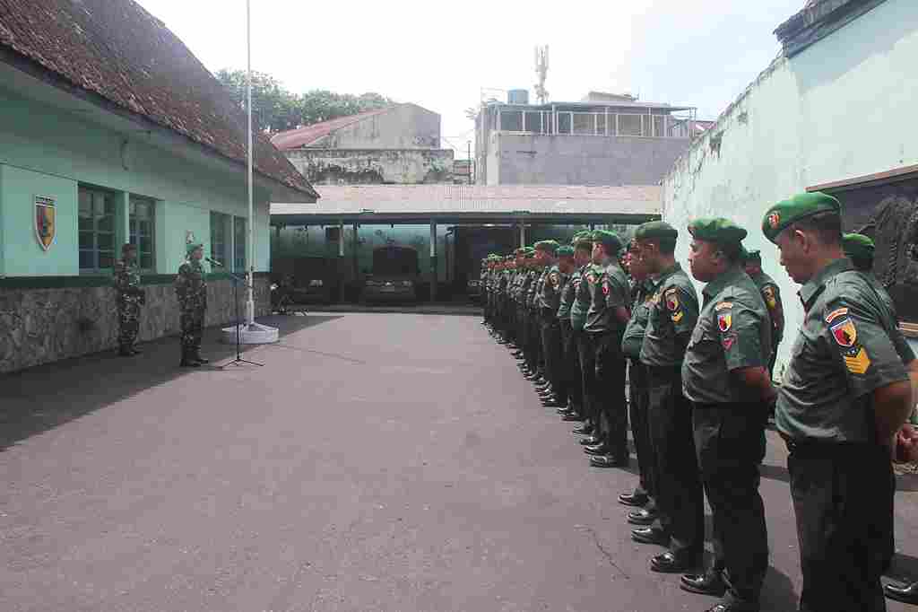 Dandim 0833 Pimpin Apel Pengecekan Personel Cuti Idul Fitri 1446H