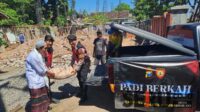 Samapta Polres Situbondo Salurkan Bantuan Semen untuk Pembangunan Mushola Al Karomah Asembagus