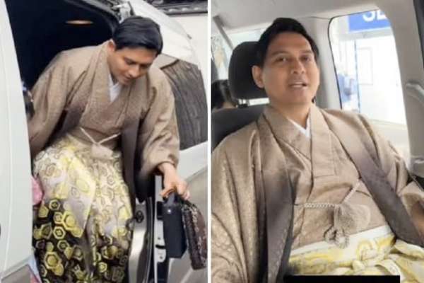 Bupati Indramayu Lucky Hakim saat liburan ke Jepang tanpa izin. (ist) - Bupati Indramayu Liburan ke Jepang Tanpa Izin, Janji Keluarga Jadi Alasan