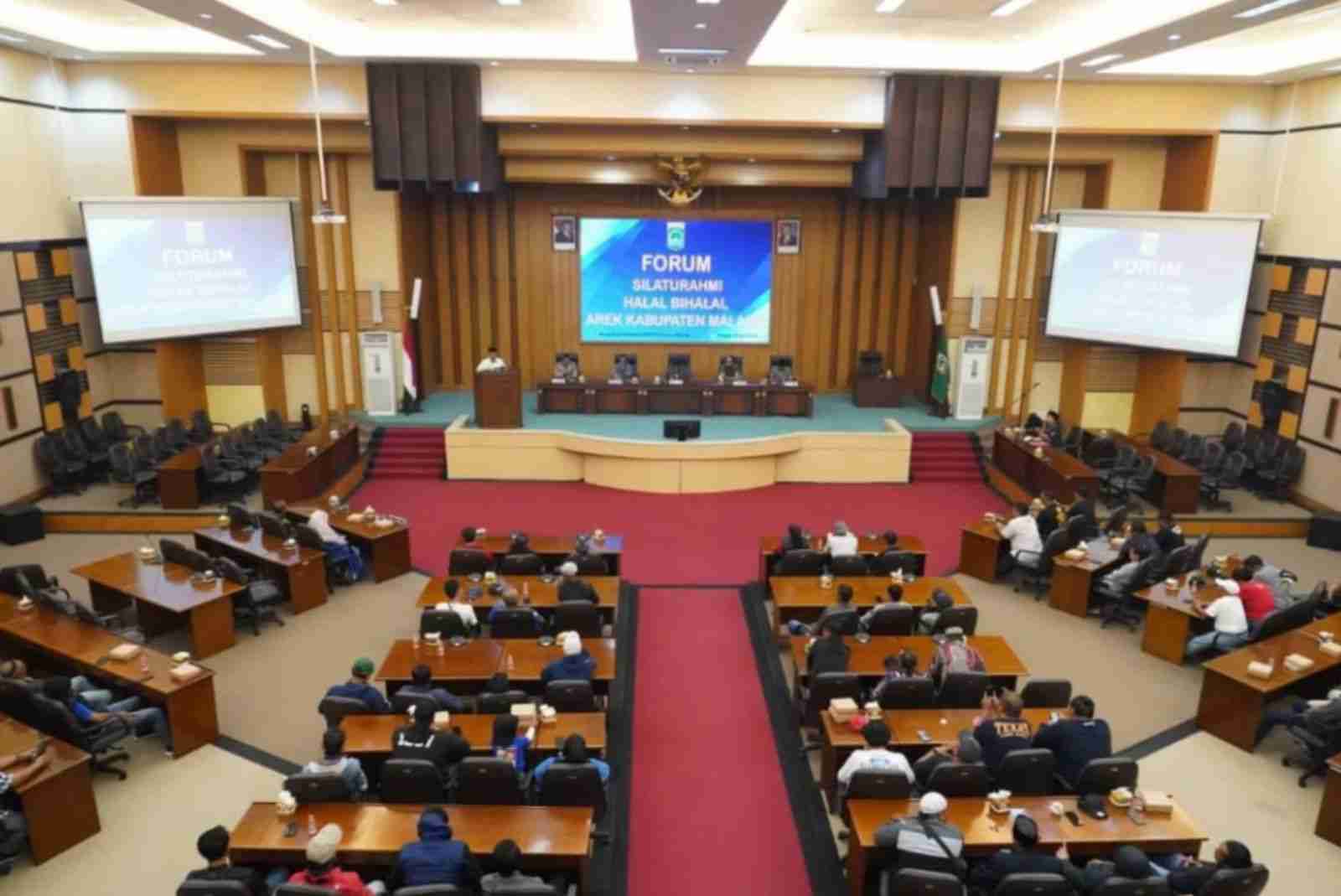 Kegiatan ‘Forum Silaturahmi Halal Bihalal Arek Kabupaten Malang’. (ist (1) AMKM Koordinasi dengan Forkopimda Bahas Pengelolaan Lahan Parkir Stadion Kanjuruhan