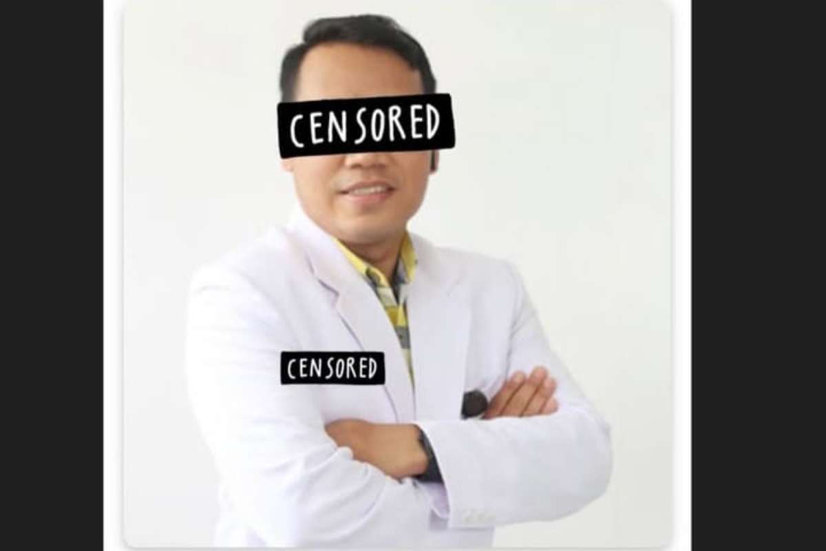 Dokter YA terduga pelaku pelecehan seksual di Persada Hospital Malang yang dinonaktifkan sementara. (ist) - Tunggu Proses Investigasi, Dokter Persada Hospital Malang Dinonaktifkan Sementara Akibat Dugaan Pelecehan