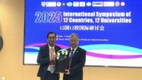 Forum International Symposium of 12 Countries di Nanjing University of Posts and Telecommunications (NJUPT), Tiongkok. (ist) - UB Tawarkan Model Perguruan Tinggi Berbasis AI di Forum Internasional 12 Negara