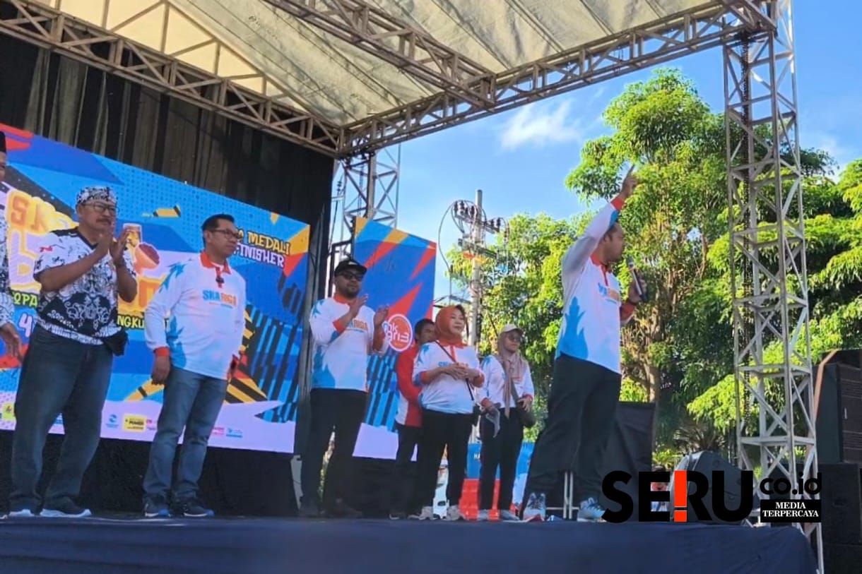 Skariga LebaRUN di Balai Kota Among Tani Berlangsung Seru
