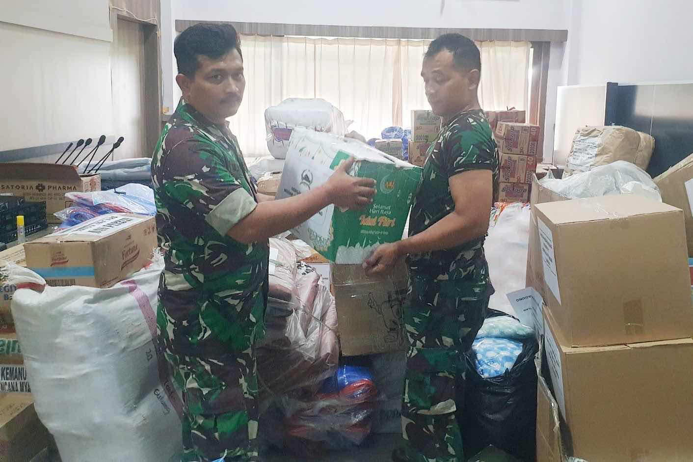 Kodim 0833 Kota Malang salurkan bantuan kemanusiaan bencana alam Myanmar. (ist) - Kodim 0833 Kota Malang Salurkan Bantuan Kemanusiaan Bencana Alam Myanmar