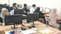 Ilustrasi ujian UTBK SNBT 2025. (ist) - Penggunaan Kamera Tersembunyi Cemari UTBK SNBT 2025, Panitia Siap Tempuh Jalur Hukum