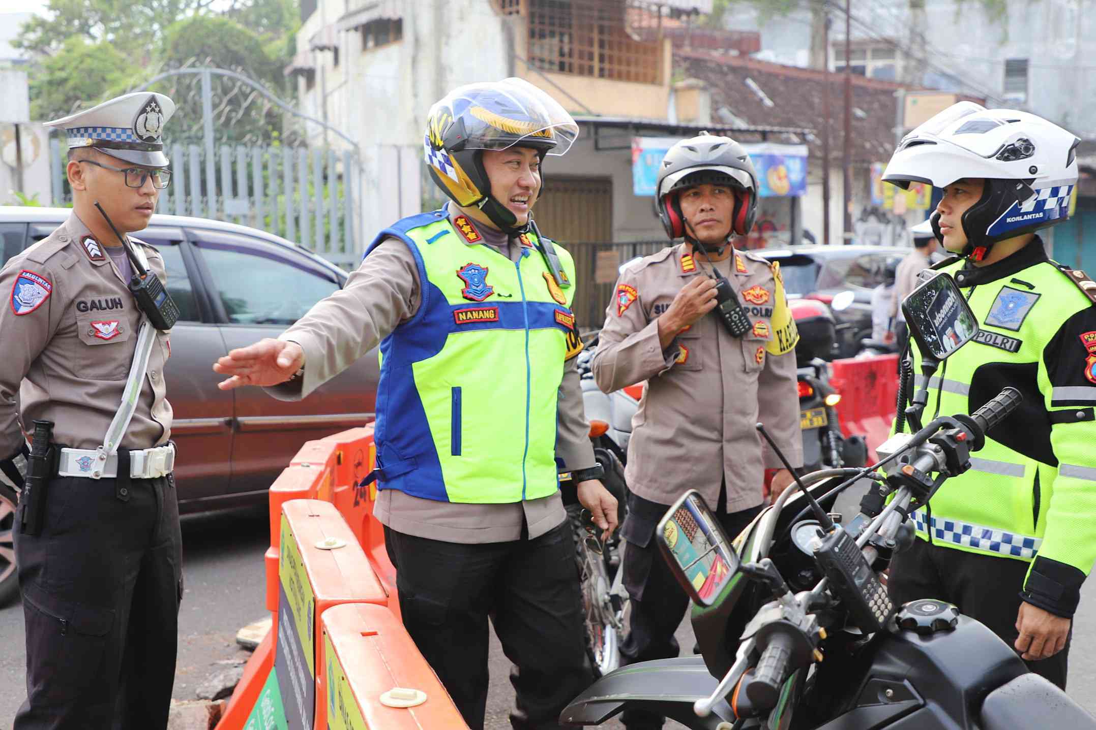 Kapolresta Malang Kota Monitoring Arus Balik Pemudik, Antisipasi Kemacetan dan Kecelakaan