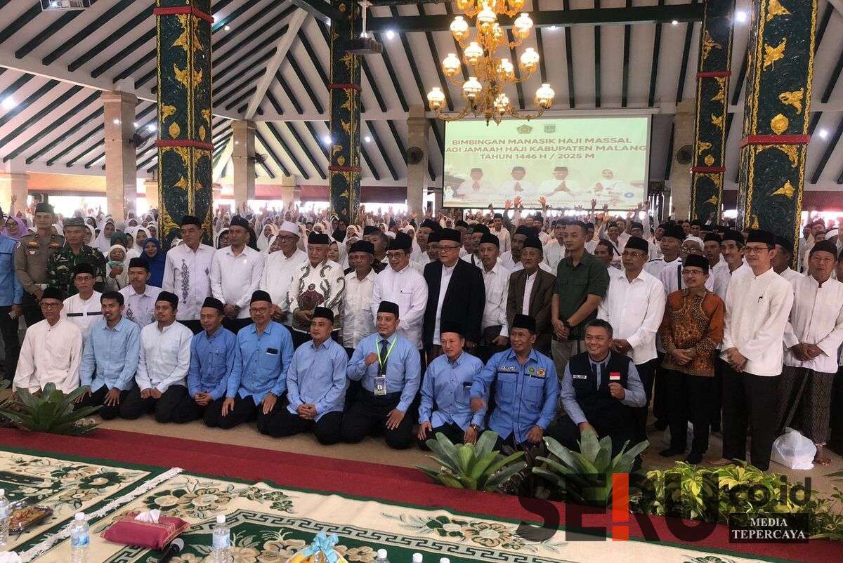1630 CJH dan 135 Jemaah Cadangan Kabupaten Malang Mulai Ikuti Manasik Haji