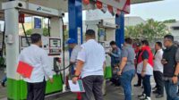 Viral Tidak Sesuai Ukuran, Polres Malang Periksa Langsung Takaran SPBU Lawang