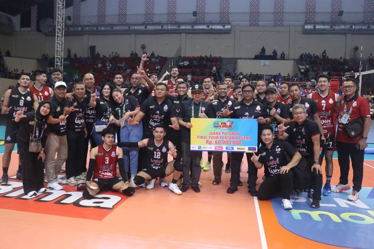 LavAni Juara Putaran Pertama Final Four Usai Tumbangkan Juara Bertahan