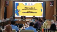 Ketua Komisi E, Dispora dan KONI Jatim memimpin Rakor Kesiapan Porprov IX Jatim 2025. (rhd) - Komisi E DPRD Jatim Tinjau Kesiapan dan Venue Porprov IX Jatim 2025, Persiapan 90 Persen