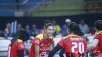 Di Leg Putri Pertamina Enduro kalahkan Electric PLN, Putra Bhayangkara Presisi Libas Surabaya Samator