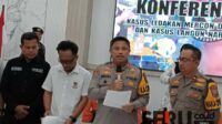 Konferensi pers di Mapolres Pamekasan. (Seru.co.id/Udi) - Ledakan Petasan di Pamekasan Menewaskan Seorang Pemuda, Beberapa Tersangka Ditangkap
