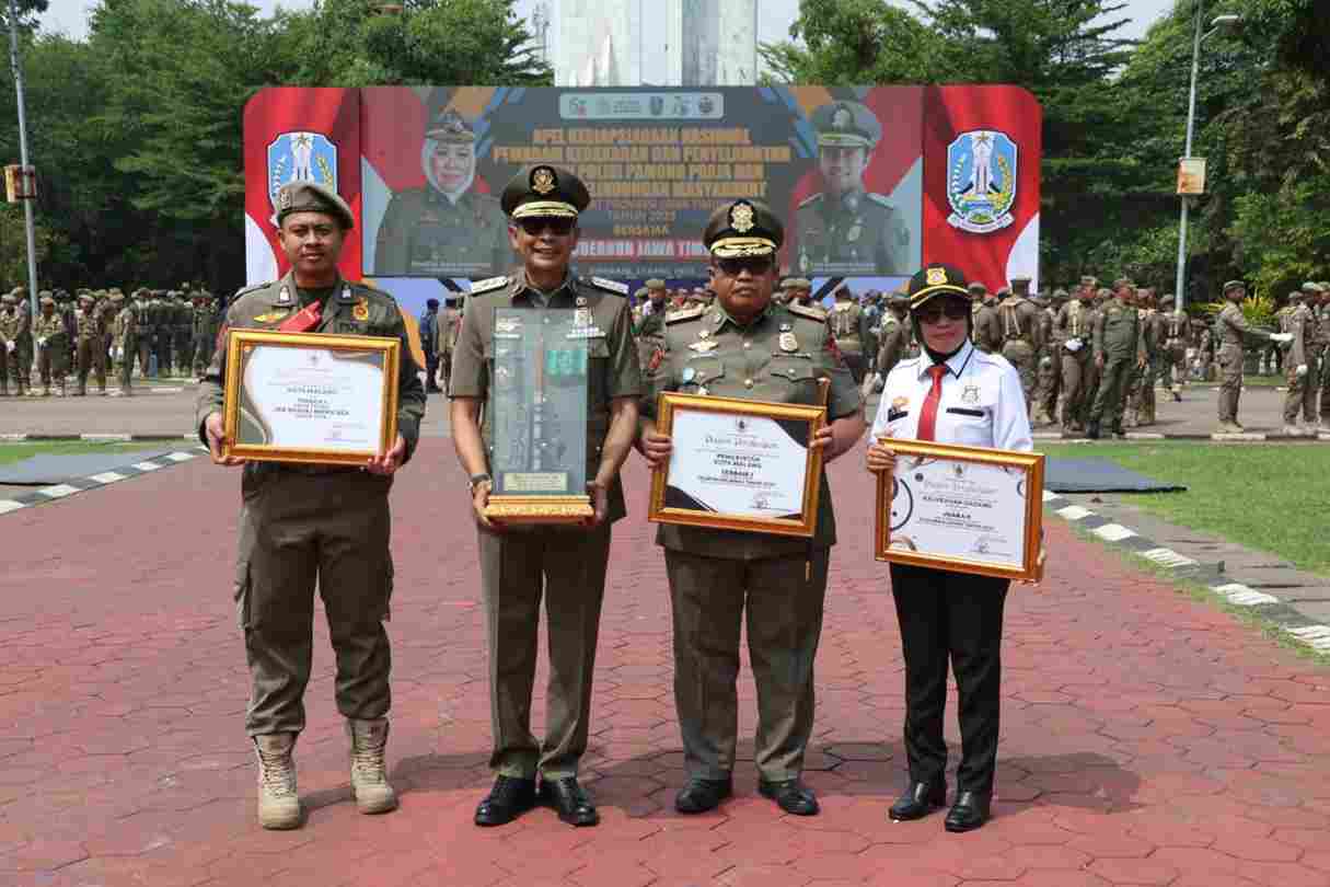 Kota Malang Raih Tiga Penghargaan Sekaligus, Wali Kota Malang: Wujud Komitmen Terciptanya Trantibumlinmas