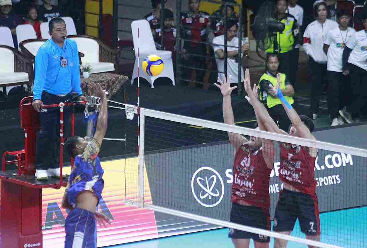 LavAni Terlalu Kuat bagi Samator Saat Menang 3-0