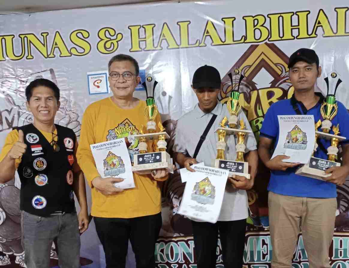 Krey dan Lahore Sabet Gelar Best of The Best di Kontes Merpati Hias Nayra Farm Cup Kediri 2025