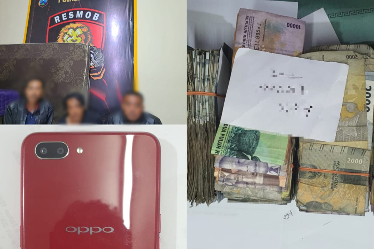Tim Satreskrim Polres Batu Gulung Pelaku Curat Sewaan