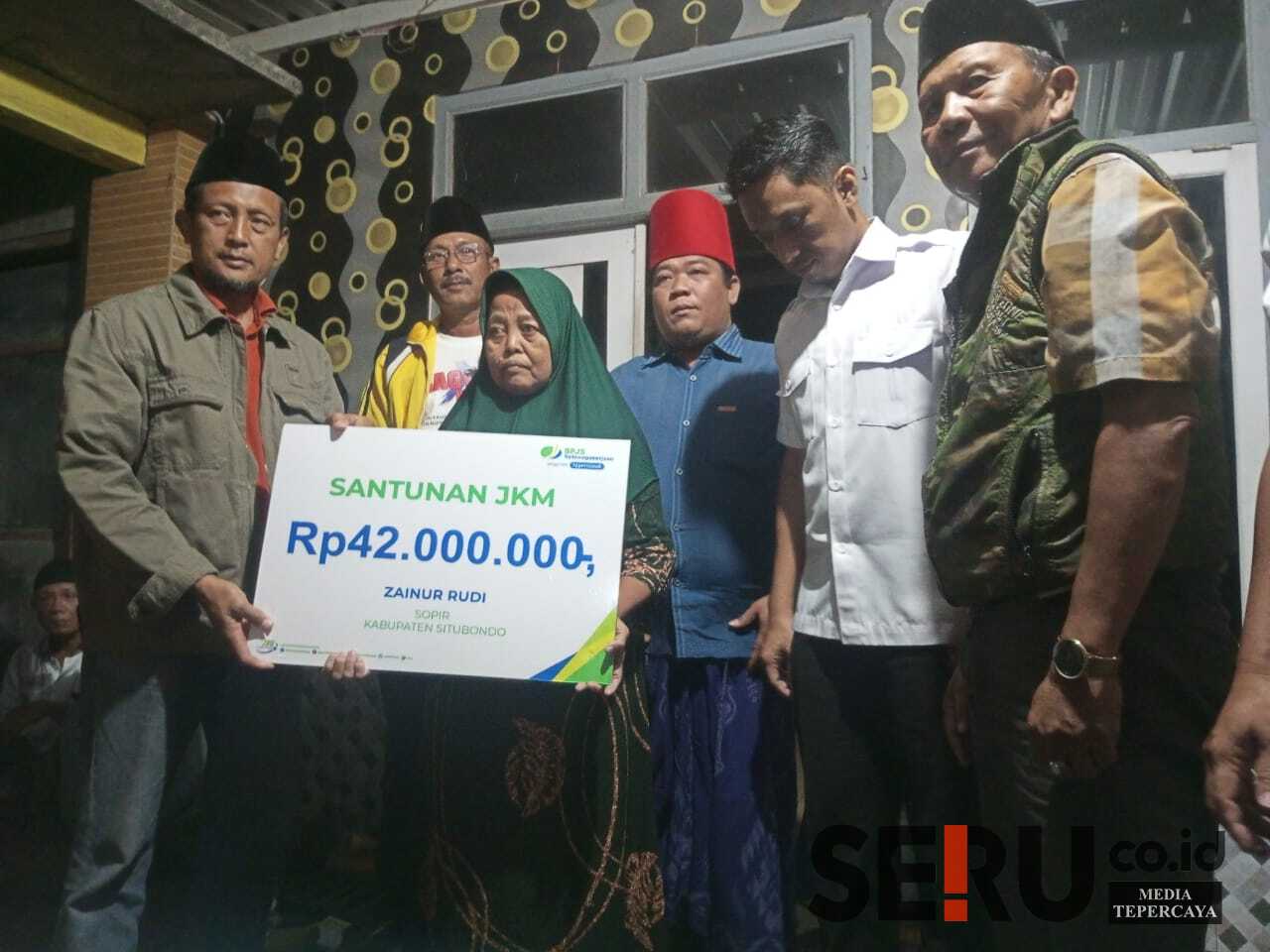 BPJS Ketenagakerjaan Cabang Situbondo Serahkan Santunan JKM kepada Ahli Waris Peserta BPU Meninggal Dunia