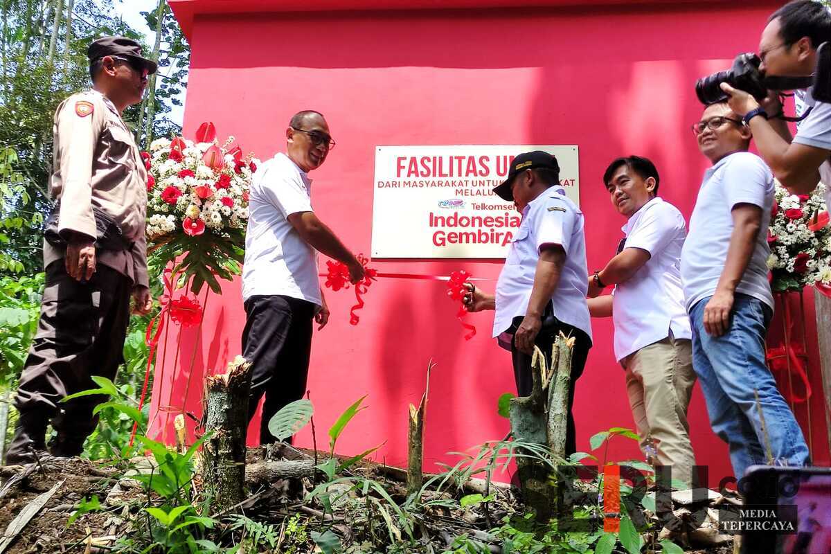 RANS Entertainment-Telkomsel Berikan Fasum Pompa Air dan Tandon bagi Warga Tajinan