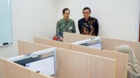 Rektor UM meninjau langsung pelaksanaan UTBK SNBT 2025. (ist) - Rektor UM Tinjau Pelaksanaan UTBK SNBT 2025, Pastikan Layanan Optimal dan Berintegritas