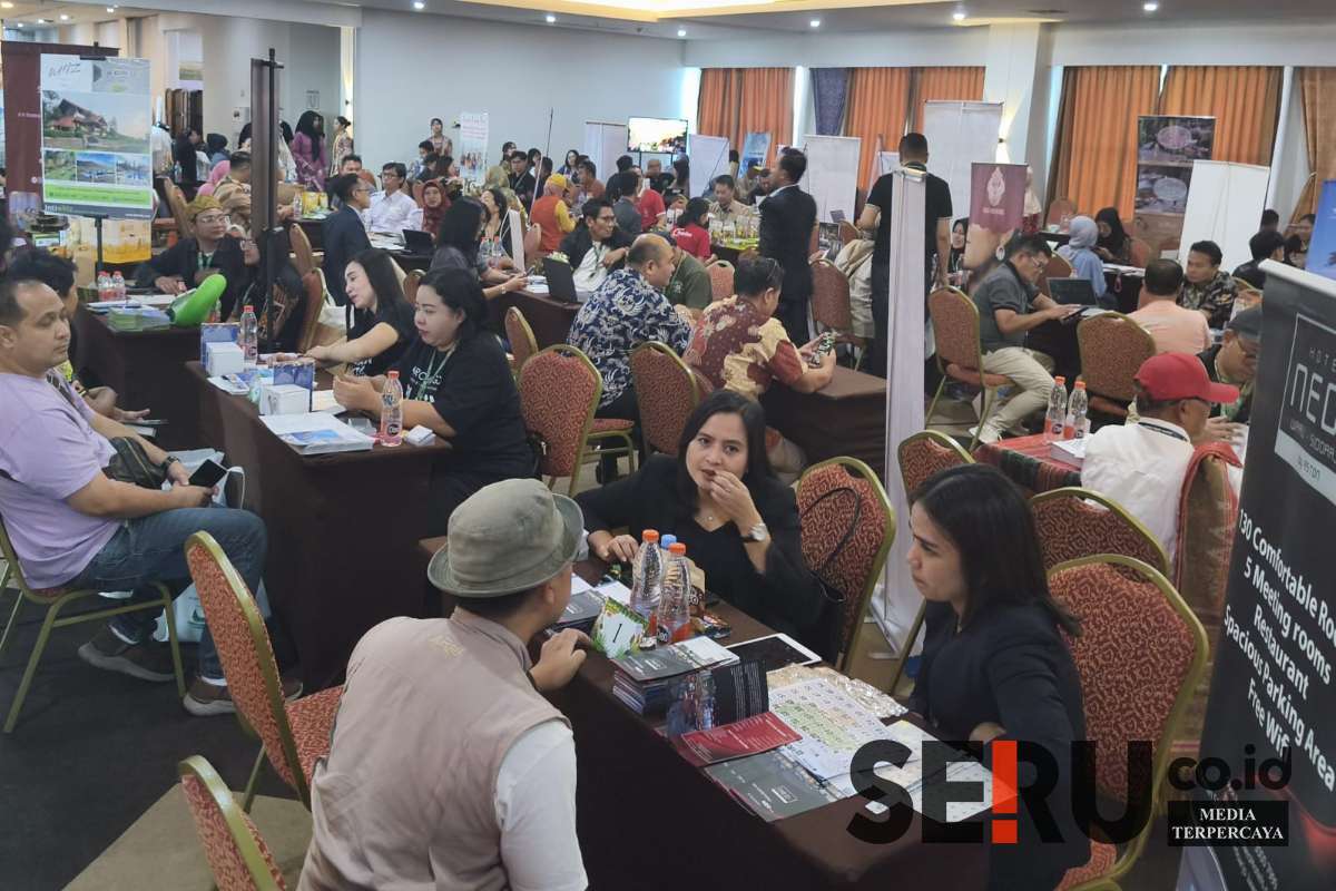 Suasana Table Top yang dihadiri sejumlah Seller dan Buyer. (dik) - ASPPI Jatim Gelar Table TOP JAT#4 di Kabupaten Jember