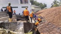 Tandon air roboh dan menimpa santri Gontor Kampus 5. (ist) - Empat Santri Gontor Kampus 5 Meninggal Dunia Usai Tertimpa Tembok Tandon Air